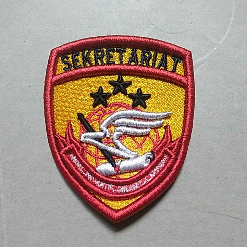Bordir bed Sekretariat Polri