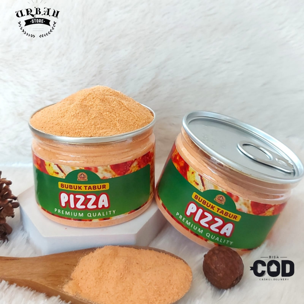 

Can - Bumbu Tabur Pizza Bubuk Tabur Snack Keripik Kentang Kualitas Premium