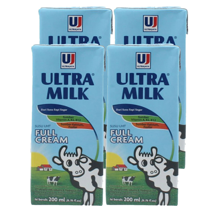 Ultra Milk Susu Full Cream 200 ml