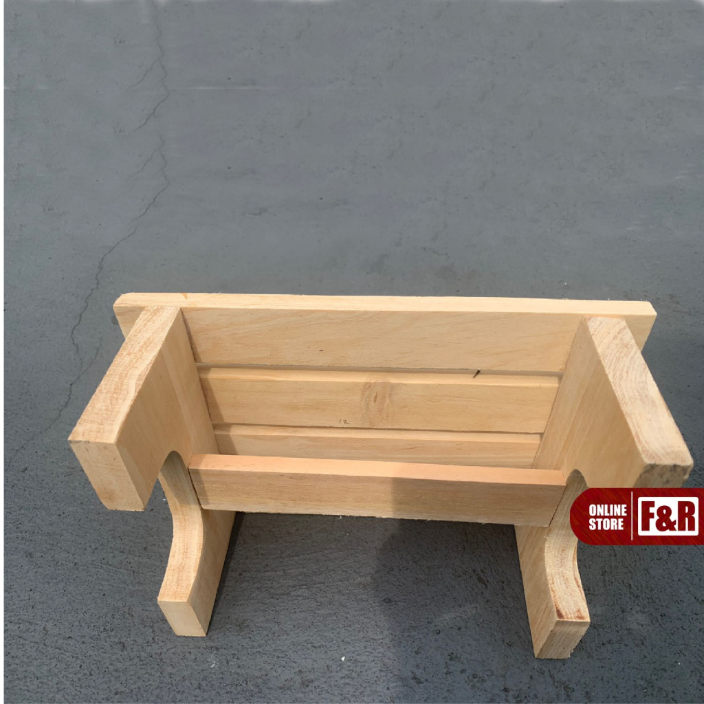 Bangku Kayu Jongkok Kursi Kayu Pinus Premium Kursi Duduk Pendek Dingklik KayuKursi Wc Jongkok