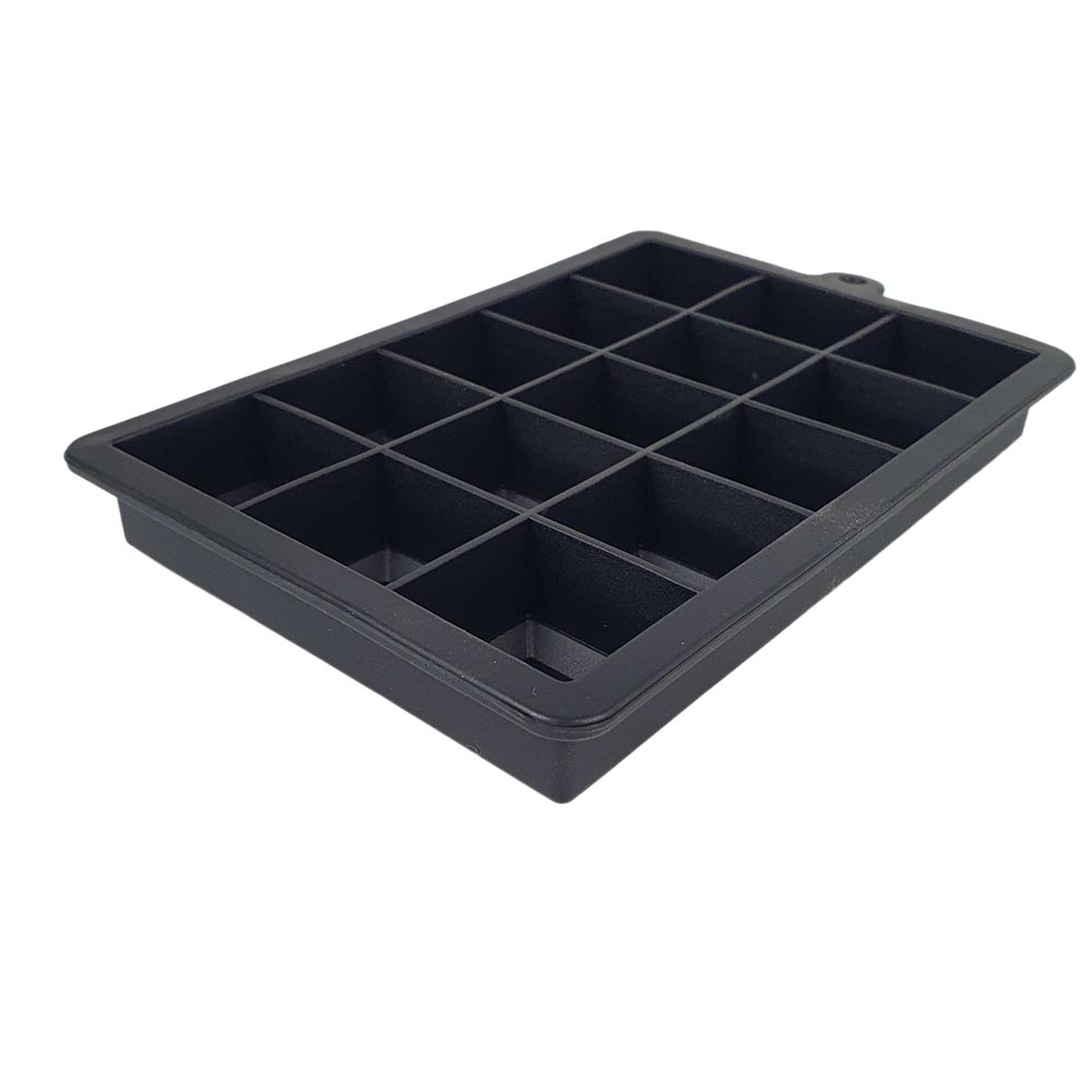 SSGP Cetakan Es Batu Model Cube 15 Hole - DY0971 - Black