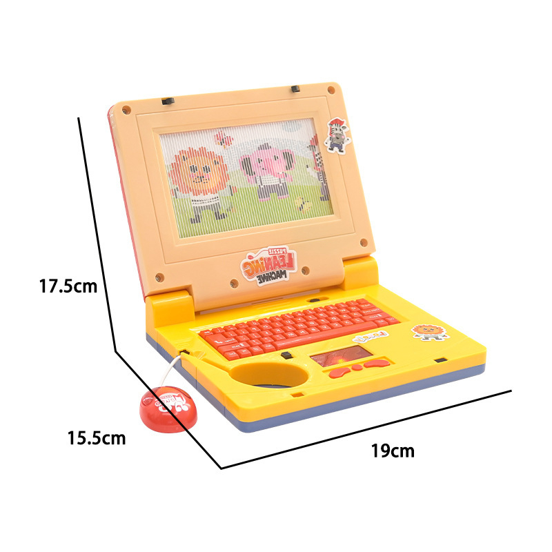 【Penjual Lokal】Mainan Laptop Anak Mainan Anak Perempuan 3 tahun Learning Machine Notebook Laptop Mainan Edukasi Anak