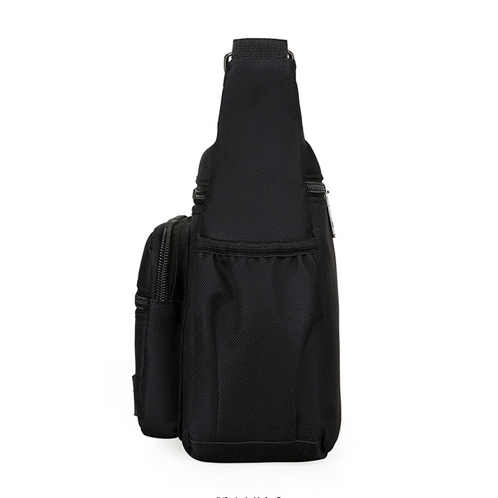 TAS SELEMPANG PRIA PREMIUM IMPORT KANVAS HITAM TALUNA COWOK KEREN BRANDED REMAJA DEWASA KEKINIAN DISTRO LAKI SIMPLE CASUAL TA774B5 SLINGBAG SHOULDER BAG CROSSBODY BATAM