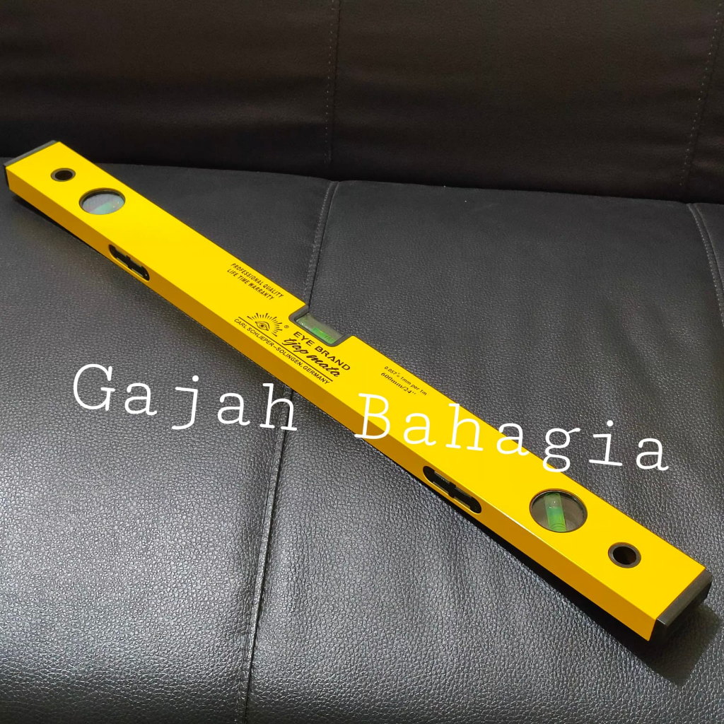 Tjap Mata Waterpas alumunium magnet 1,5 meter Waterpass 60 inch 150 cm