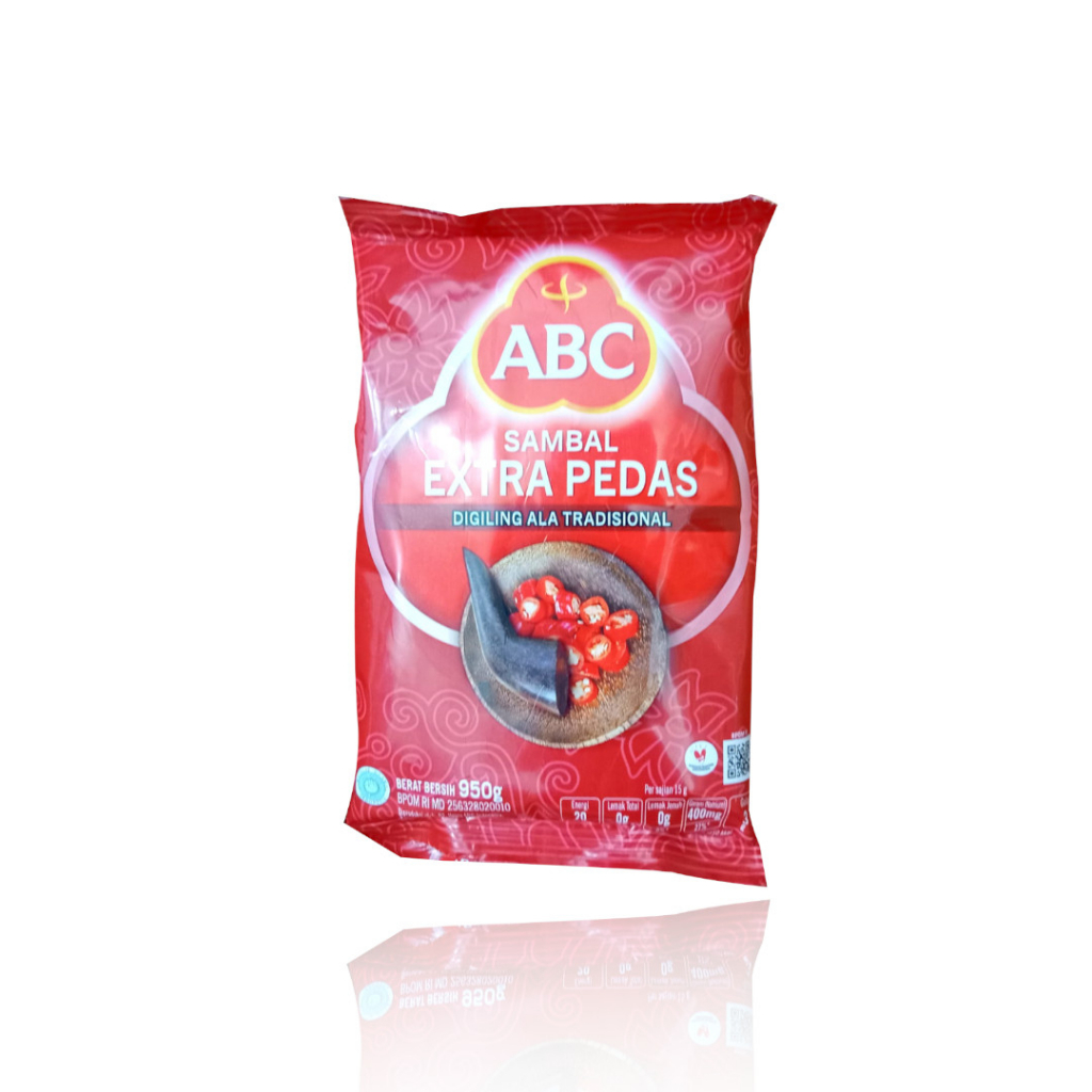 Saus ABC Sambal Extra Pedas / Saos Cabe Pedas / Hot 950GR