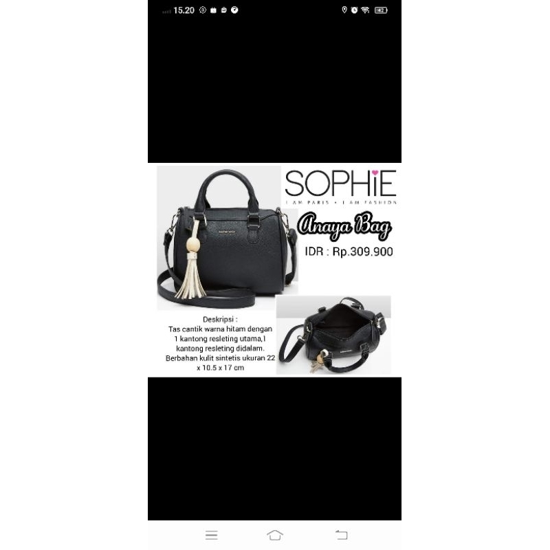 tas anaya sophie martin promo cod