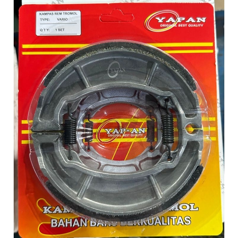 PIRODO VARIO KAMPAS REM BELAKANG TROMOL HONDA BEAT FI / VARIO / SCOPY / BEAT / BEABEAT ESP / VARIO TECNO / VARIO150 / VERZA / SPACY / MEGAPRONEW / SCOPY RING12