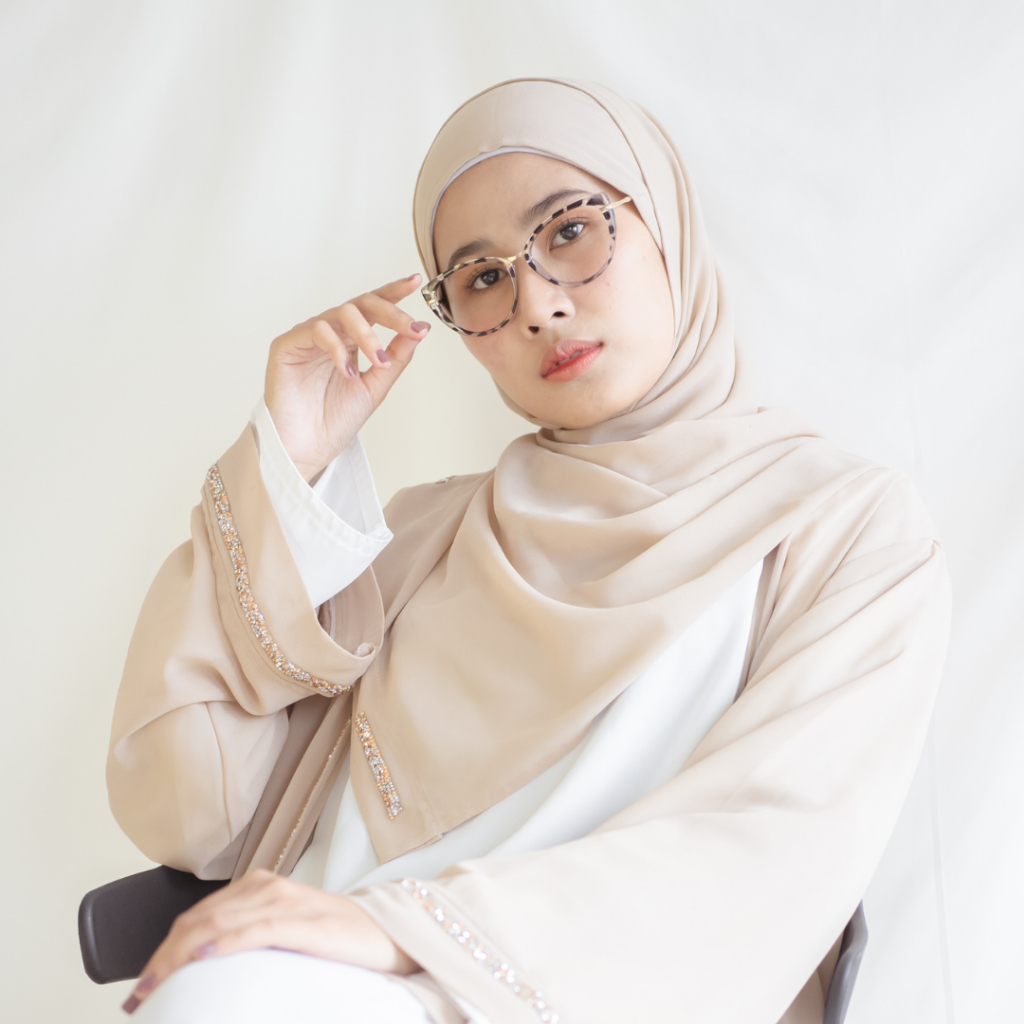 Flavia Eyewear - Kacamata Peony Acetat (custom minus, photochromic, blueray, bluechromic dan photobrown)