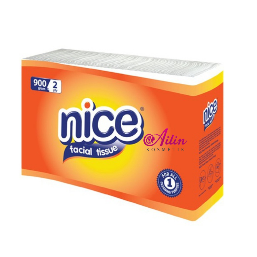 NICE Tissue 2 Ply 900 gram / 1000 gram ORIGINAL / Tisu Nice Facial Tissue by AILIN