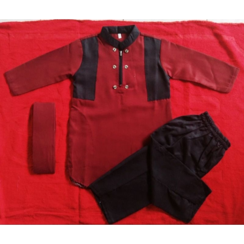 Setelan Koko Anak Bahan Toyobo Premium Model Baru