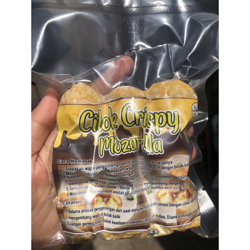 

CILOK CRISPY ISI KEJU MOZARELLA