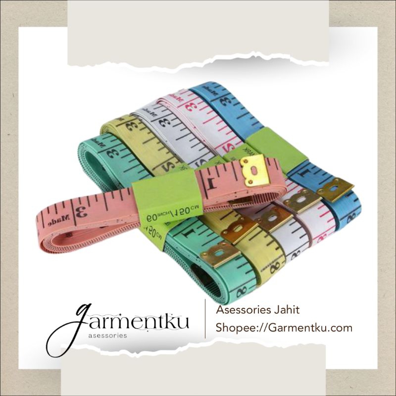 Meteran Kain / Baju / Badan 150cm - 60&quot;