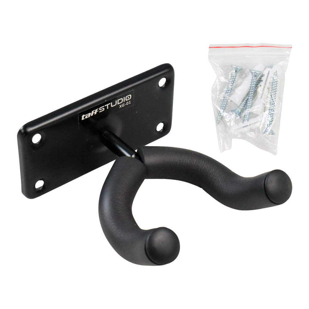 TaffSTUDIO Bracket Gantungan Dinding Gitar - XG-01 - Black