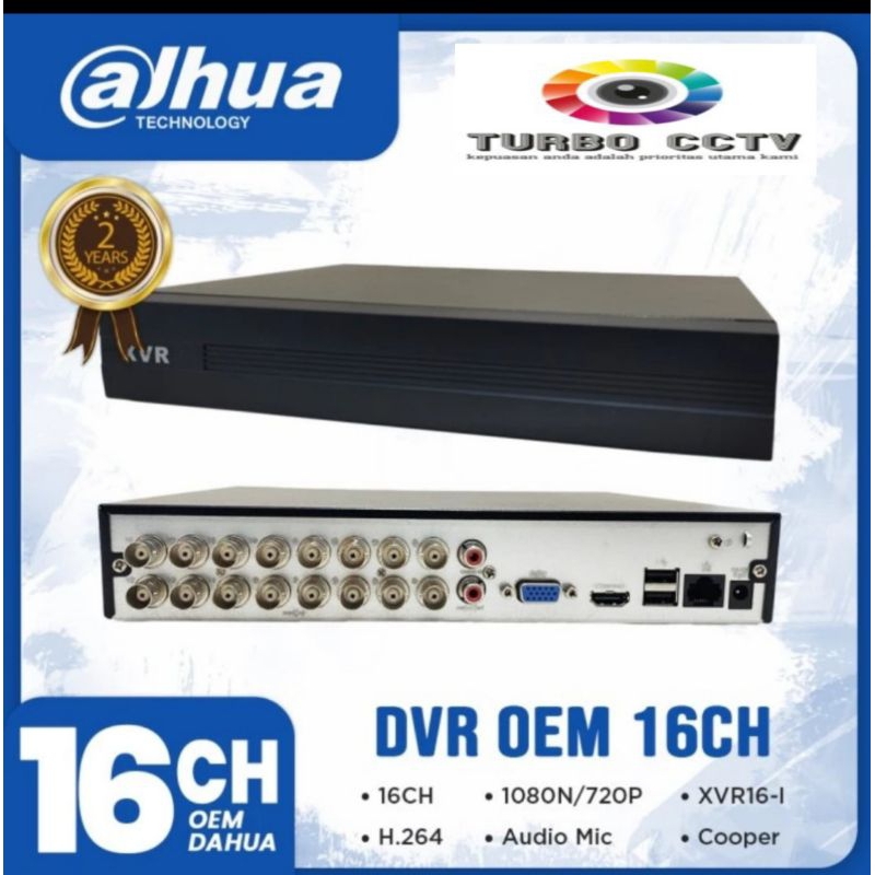 DVR OEM DAHUA 16CH XVR16-IXVR HDCVI VIDEO RECORDER PENTRABRID 5IN1