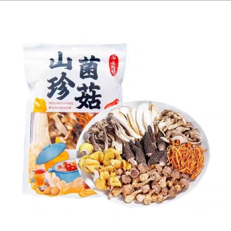

50g Chicken Herbal Nourishing Mushroom Soup / Ciak Po / Sup Herbal Tim Ayam Jamur.