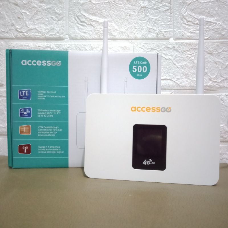 Modem Router Wifi AccessGo R4G2A-L01 4G LTE Unlock All Operator