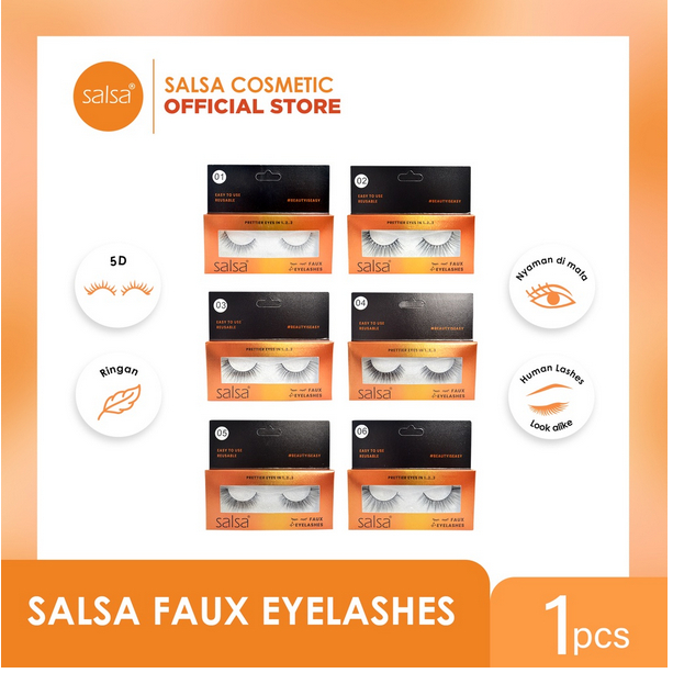 SALSA Strong Makeup Glue | Faux Eyelashes | ❤ jselectiv ❤ Lem Bulu Mata Multifungsi | Bulu Mata Palsu SALSA - ORI✔️BPOM✔️COD✔️