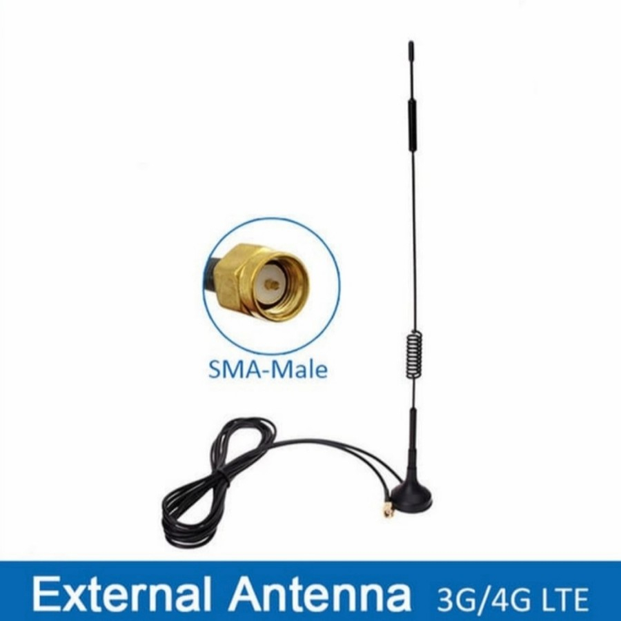 Antena Spiral 3m Kabel 3 meter Penguat Signal Modem Wavecom Pool 2G 3G