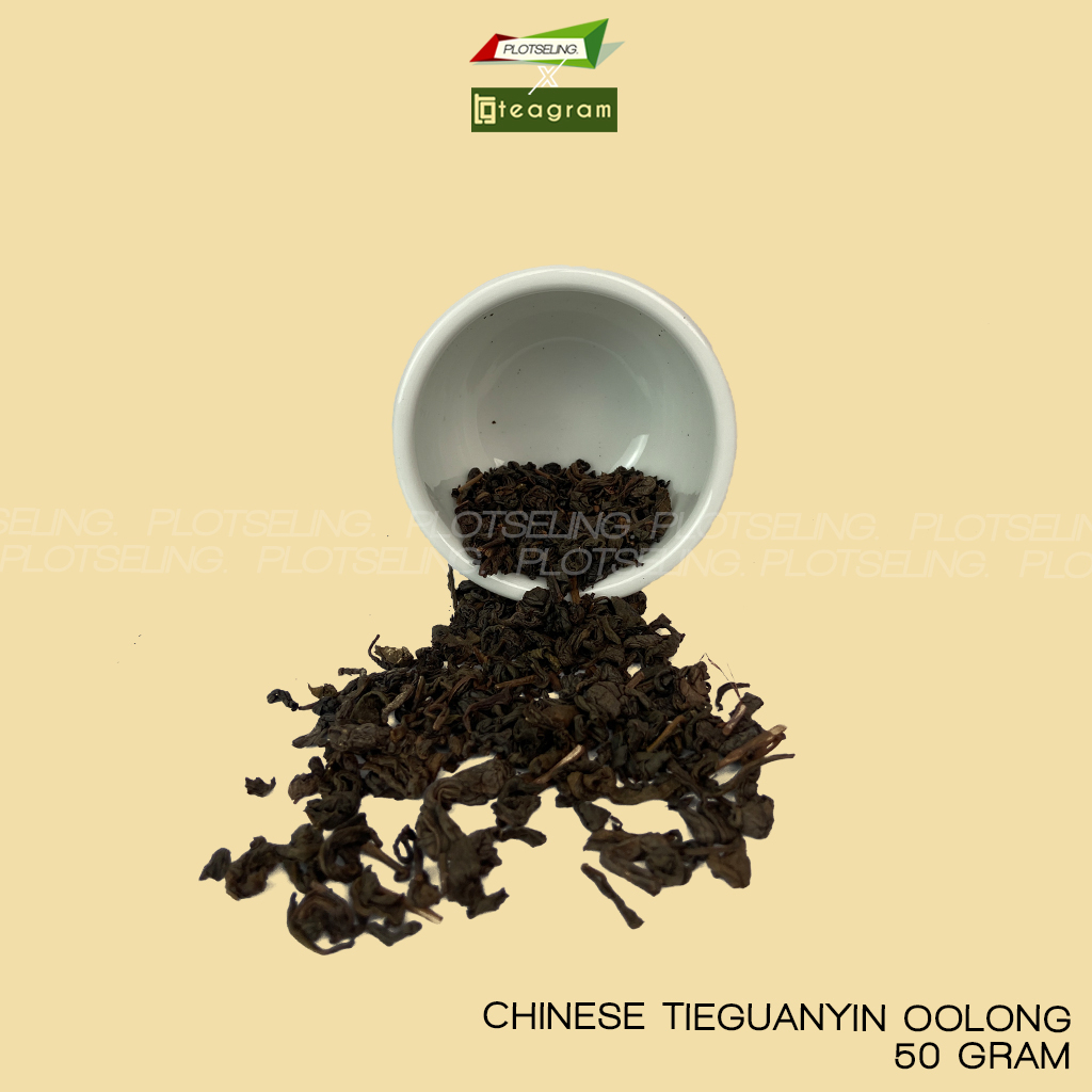 Teh Oolong Single Origin CHINESE TIEGUANYIN Kemasan 50gr Teh Import Asli Olahan Kebun Teh Cina Teh Seduh Rumahan Teh Seduh Kafe Daun Teh Seduh Oolong Asli Bukan Teh Bunga Mix Tea Blend Minuman Teh Sehat