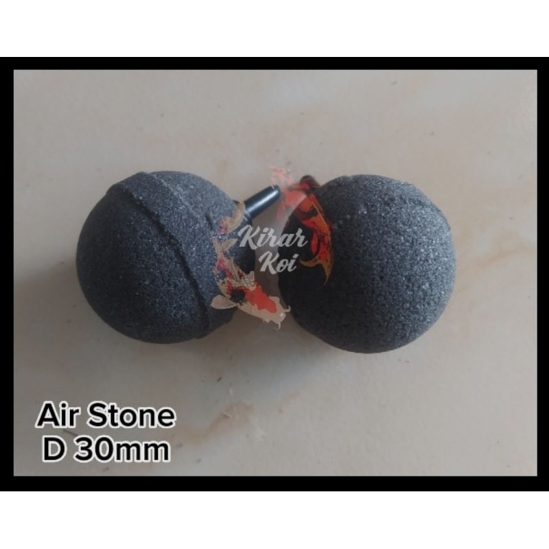 air stone 30mm batu aerator batu aerasi aquarium, kolam