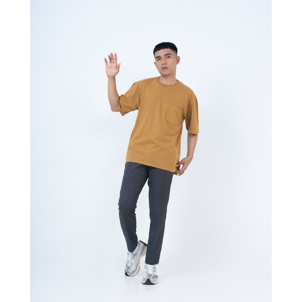 GOODETHICS - Oversize Tshirt Brwon