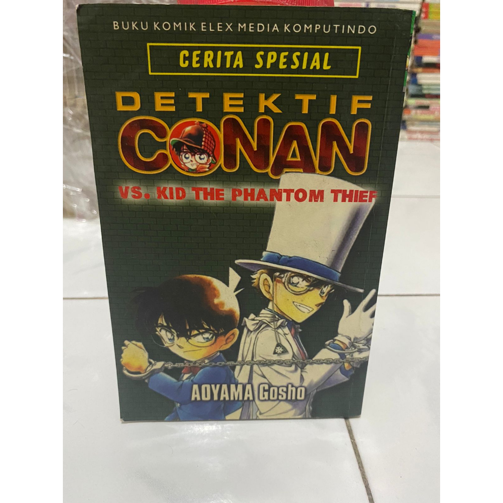 Komik cerita spesial Detektif conan vs kid the phantom thief and new edition