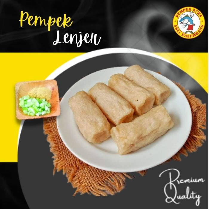 

PEMPEK PALEMBANG TENGGIRI - LENJER, Empek Ikan Frozen Cuko Sedap