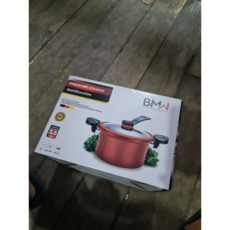 MURAH!! BMW PANCI PRESTO / PRESSURE COOKER 3,5L MULTIFUNCTION