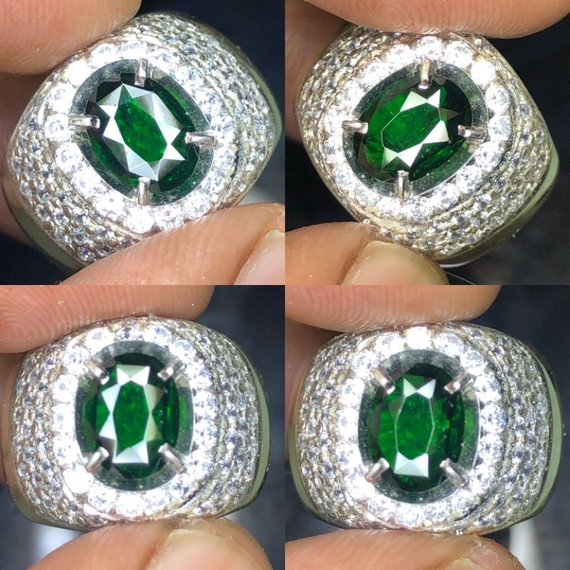 NATURAL VIVID GREEN TSAVORITE GARNET 1.97 CTS HQ