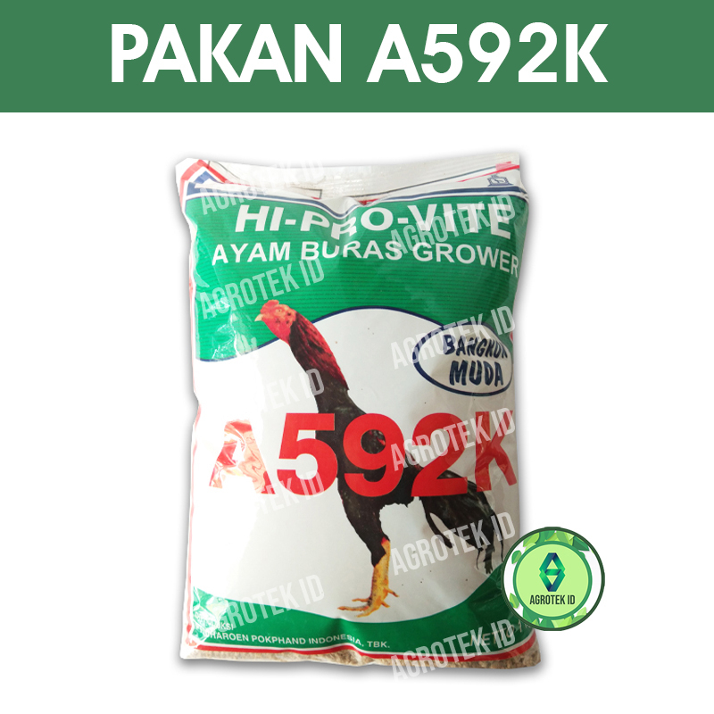 Pakan Ayam Bangkok Buras Muda A592K 1 Kilogram Original Pabrik