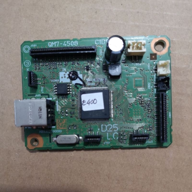 Mainboard Canon Pixma E400 / Logic Board E400 / E410 Printer Canon Multifungsi QM7-4508