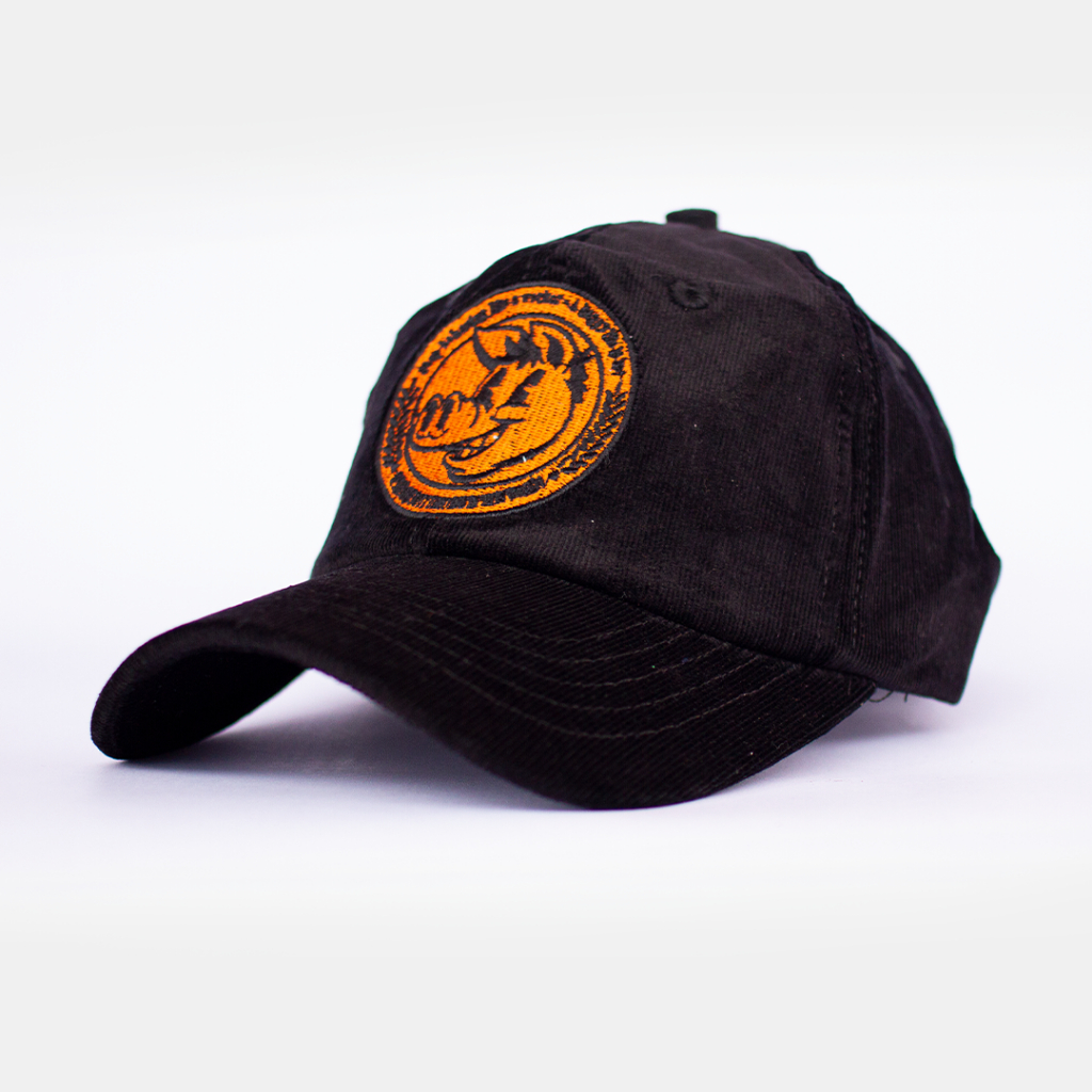 Topi Corduroy Hitam MXDBLACK