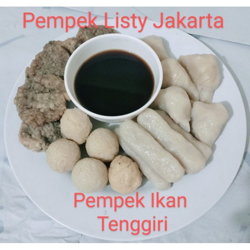 

Pempek Listy isi 30pcs (Asli ikan Tenggiri) + free cuko khas palembang