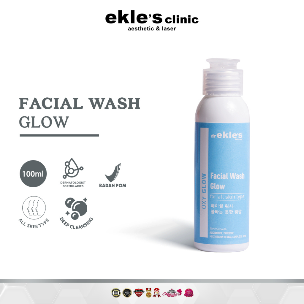 Dr Ekles Skincare - Facial Wash oxy Glow  dr ekles Premium