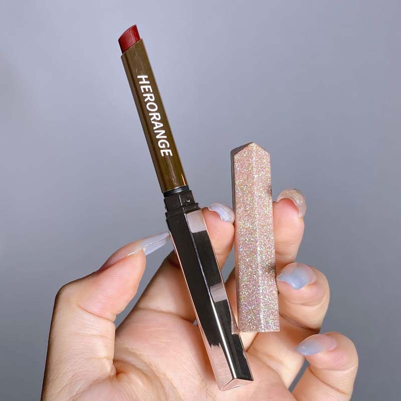 HERORANGE Lipstick Matte Korean Lip Color Pigment Longlasting 12 Jam