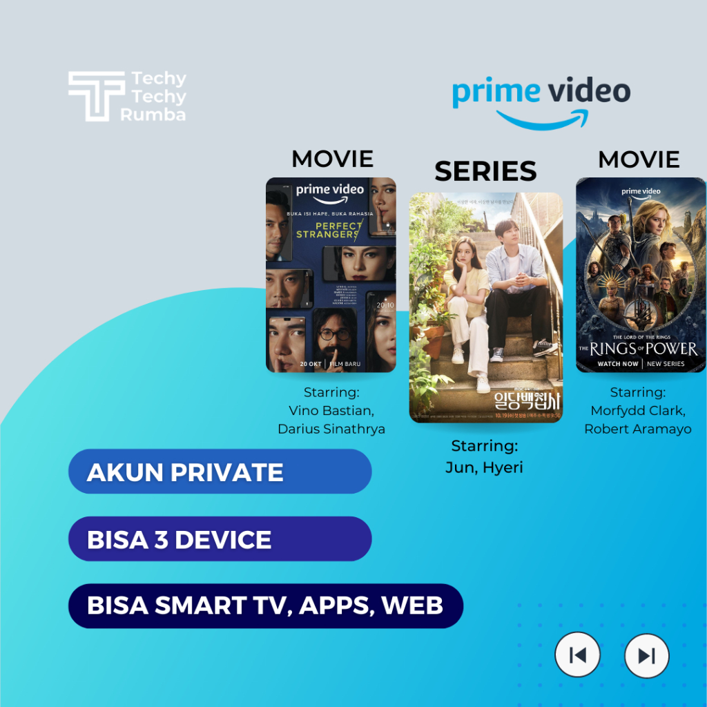 PRIME VIDEOO AMAZON AKKUN PRIVATE PROSES SEKARANG GARANSI 100%