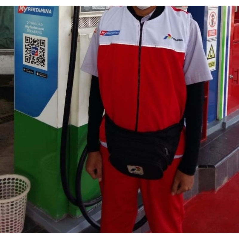 Rompi Jalur Khusus SPBU Pertamina