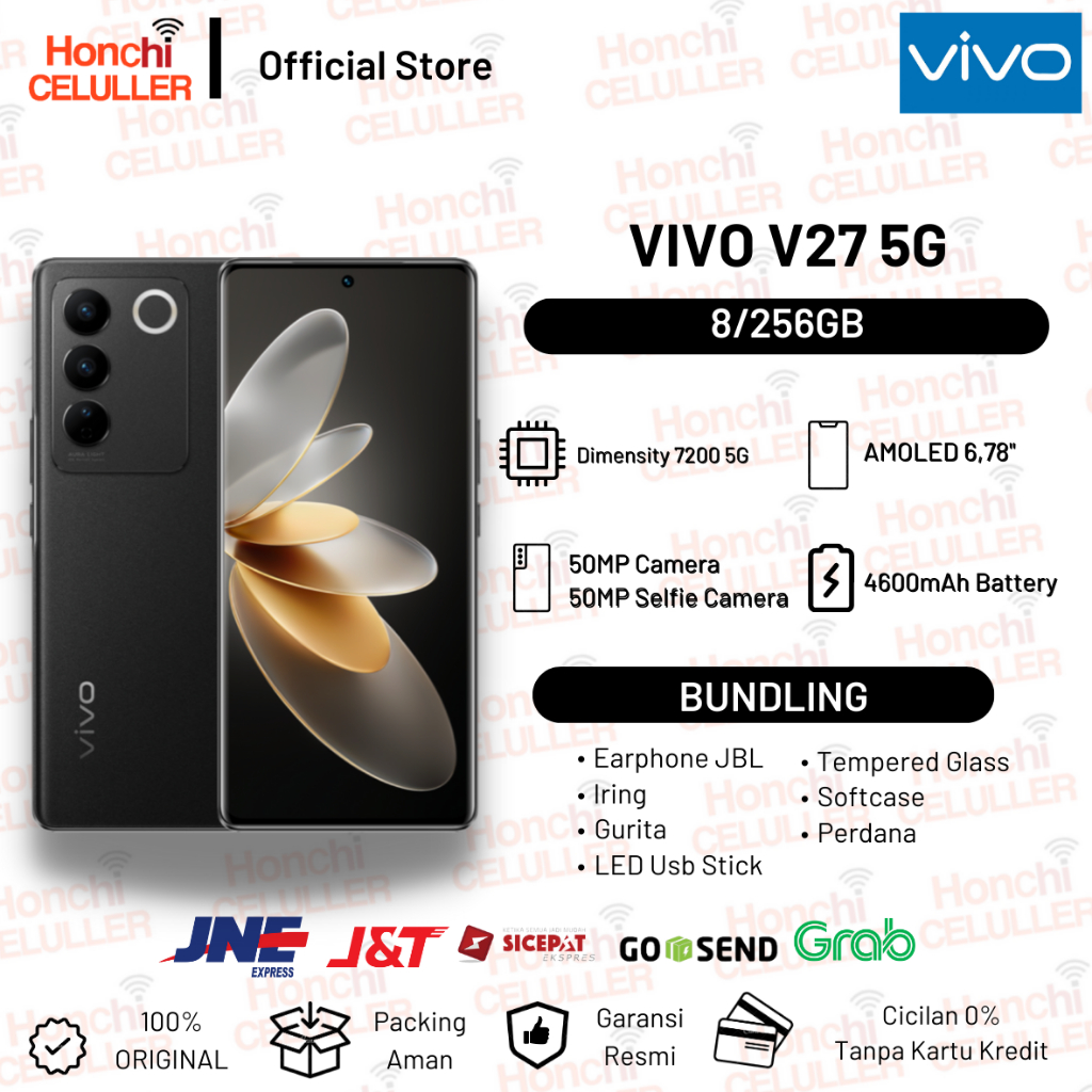 VIVO V27 5G 8/256GB GARANSI RESMI VIVO INDONESIA