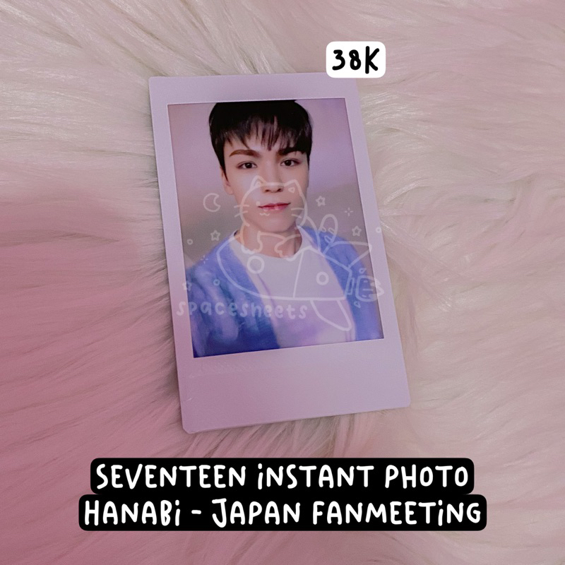 SEVENTEEN Instant PC Cheki - Vernon Hanabi JP Fanmeeting