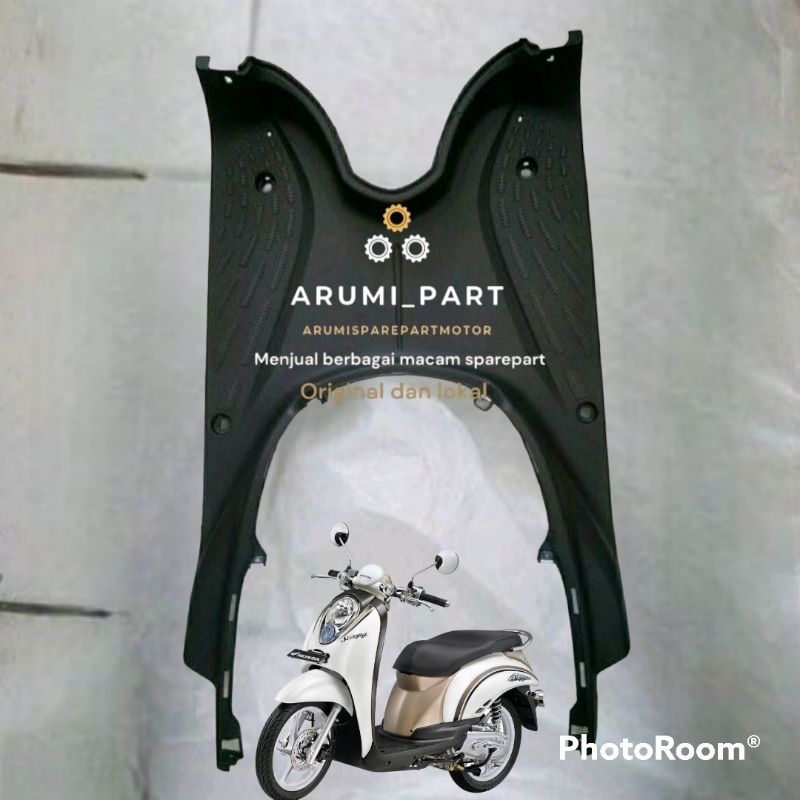 Step floor bordes dek lantai honda scoopy karbu karburator