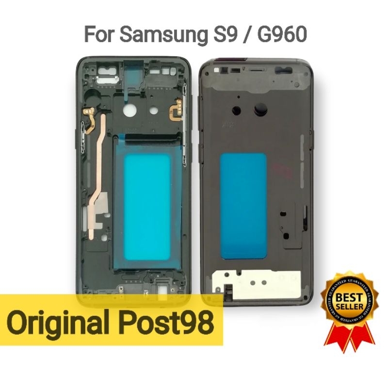 Samsung S9+ S9 Plus Middle Plate Frame LCD Tulang Tengah Bezel Ori
