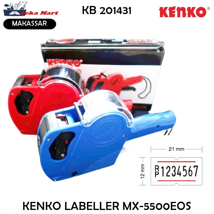 

[PCS] KENKO ALAT LABEL HARGA PRICE LABELLER MX 5500EOS
