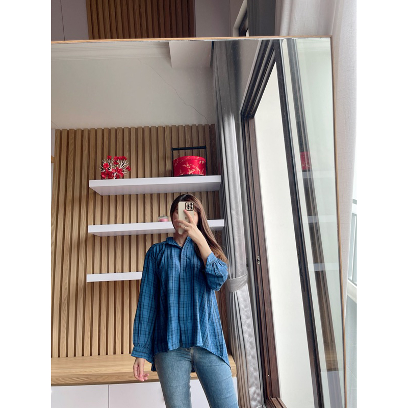 KEMEJA SQUARE LAUREN PREMIUM
