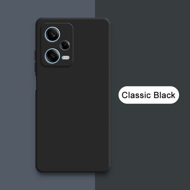 REDMI 10 5G REDMI NOTE 12 REDMI NOTE 12 PRO 5G CASE BLACK PREMIUM SOFTCASE HITAM FULL SILIKON SOFT KARET CASING PROTECT CAMERA COVER PELINDUNG KAMERA