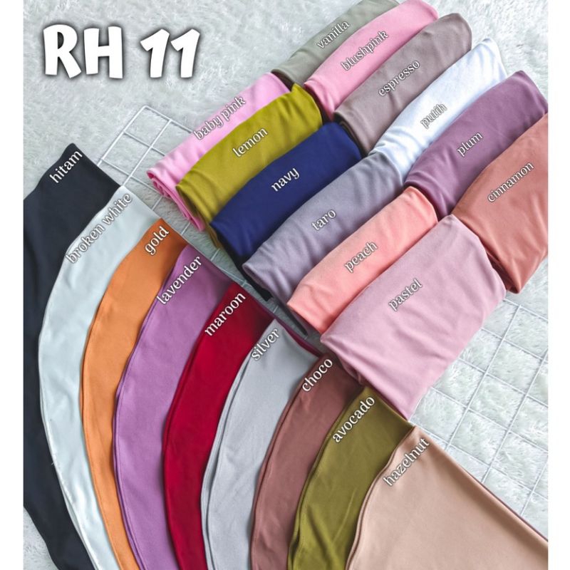 Ribyka Hijab RH 1 Jersey HQ (Maroon,Wardah)