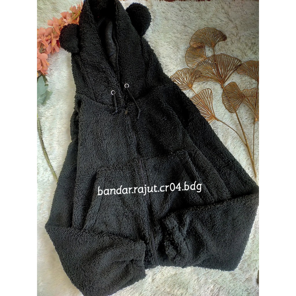 SWEATER HOODIE SERVA SEPIA