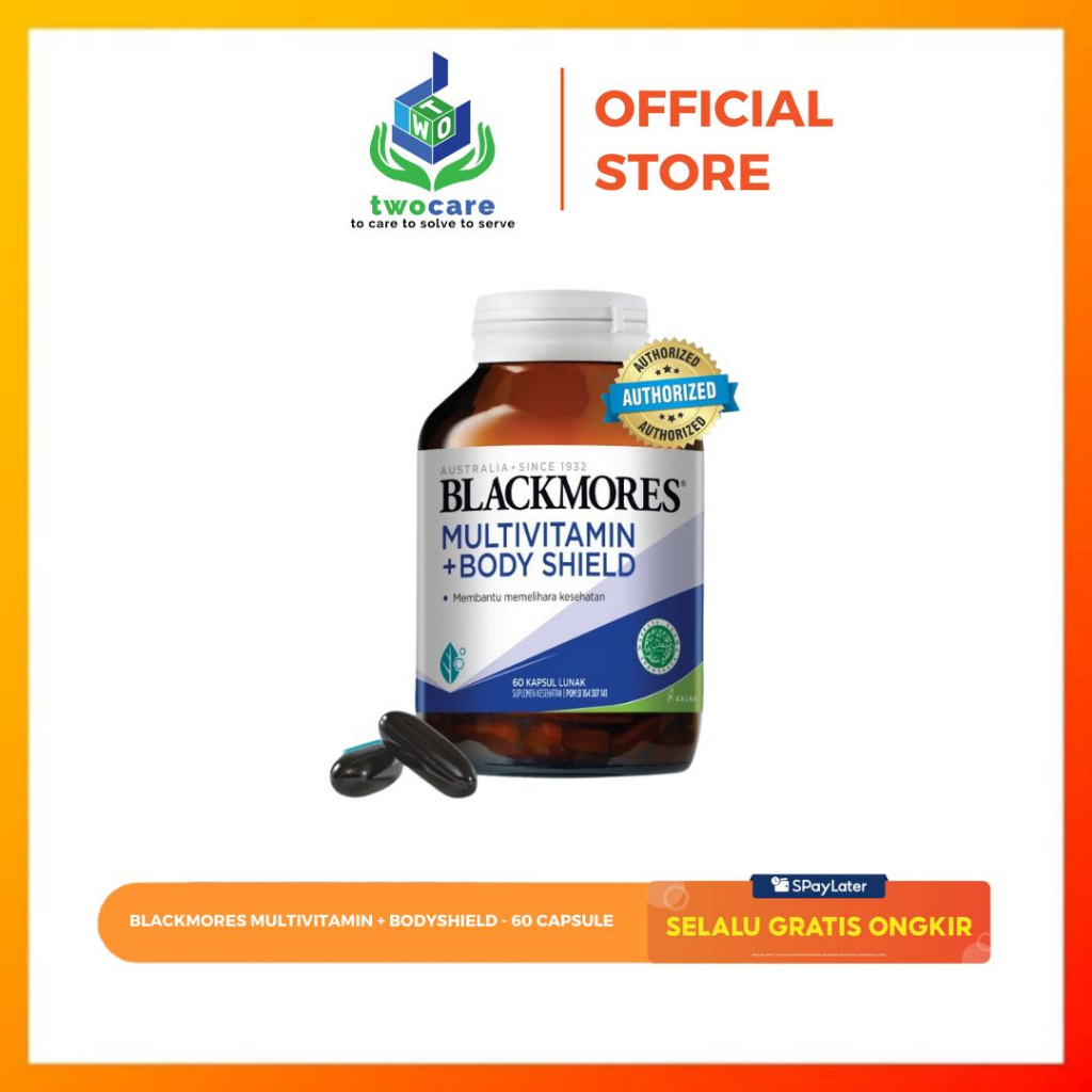 Blackmores Multivitamin + Body Shield Multivitamin Body Shield 60 Caps