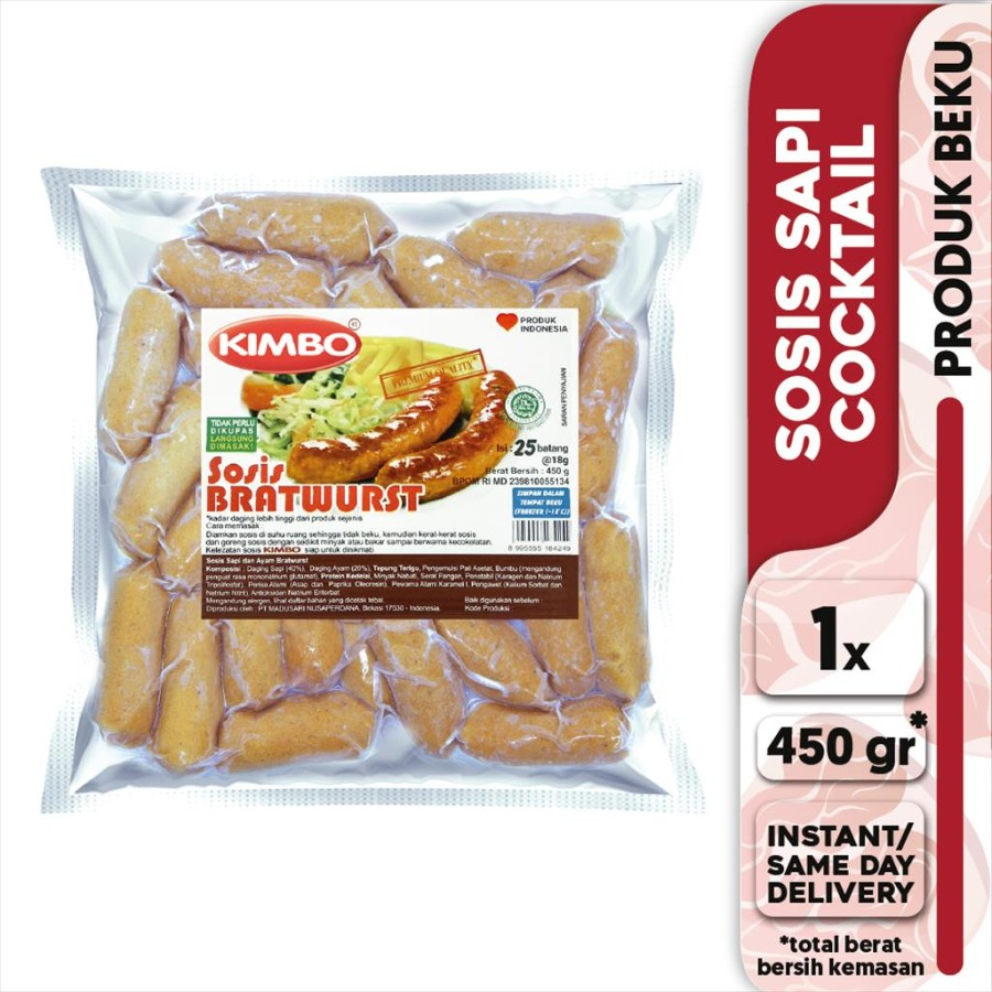 

KIMBO Bratwurst Cocktail Original25