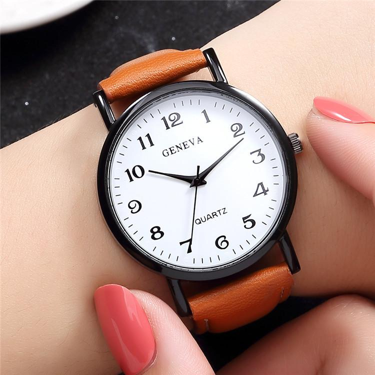 SANGCAKRA COD - Jam Tangan Kasual Pria Wanita Terbaru Quartz Analog Trendy Kekinian Dial Sedang Fashion Simple Elegan Keren Cocok Untuk Bergaya Berkualitas Harga Termurah - JK7