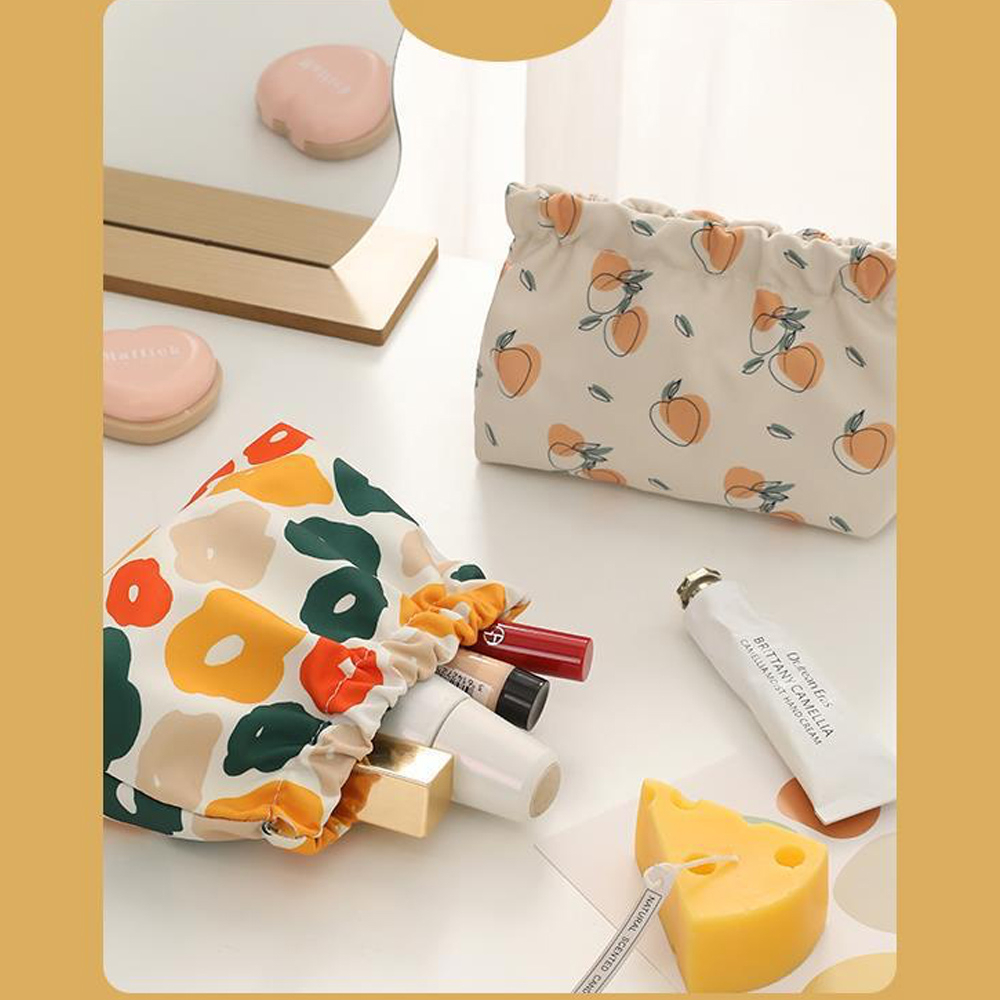 Tas Penyimpanan Lipstick Tas Kosmetik Pecahan Lipstik Kosmetik tas mini Pembalut wanita Kabel Data / Earphone / Usb / Multifungsi Portable Bentuk Kotak Motif Kartun